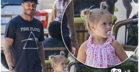A Tabloid Tried To Publicly Shame David Beckhams 4 Year Old For Her