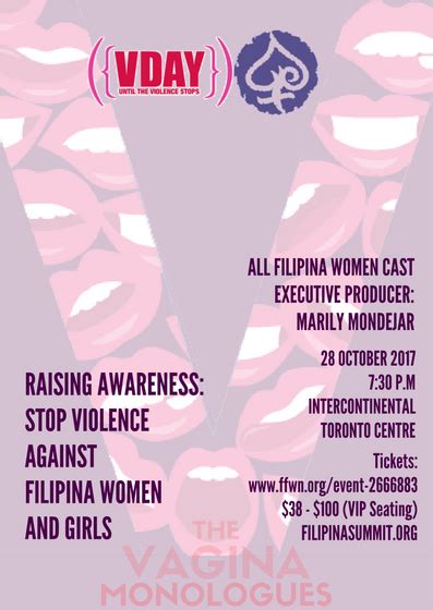 Foundation For Filipina Womens Network V Day Fwn The V Monologues