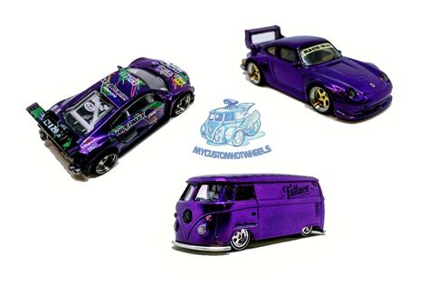 Purple Powered Euro Customs Custom Hot Wheels And Diecast Cars