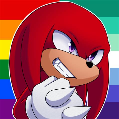 14863 Safe Artistfire For Battle Knuckles The Echidna 2022 Clenched Fist Gay Gay Pride