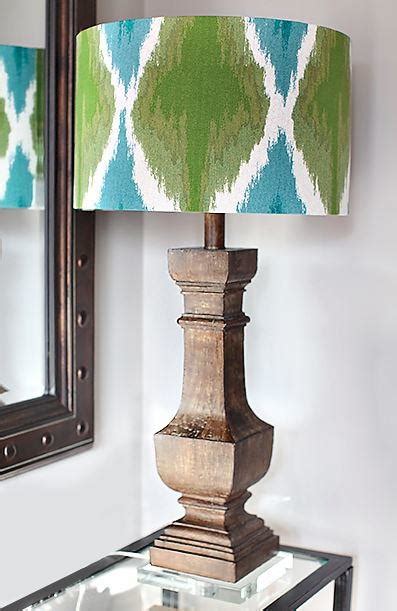How to recover a lampshade. Upcycled DIY Fabric Lampshade | DIYIdeaCenter.com