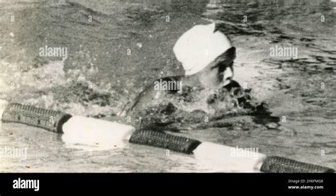 American Olympic Team Member Catie Ball During Swimming Trials Los