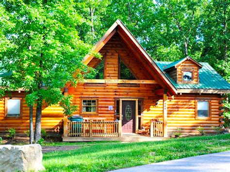 Deluxe Log Cabin Rental With Hot Tub Near The Ozarks Missouri