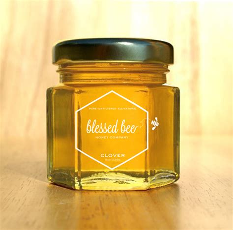 Blessed Bee Honey On Behance