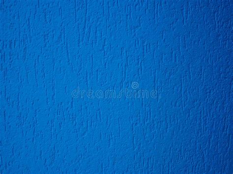 Close Up Of Blue Plastered Wall Stock Photo Image Of Plastered