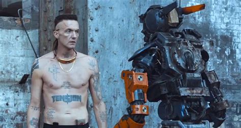 The tattoos should give a subtle clue to the fact that they ain't serious. Column 28: Die Antwoord Teaches a Robot How to "Enter the ...