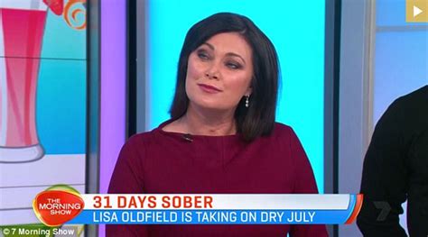 Lisa Oldfield Gives Up Alcohol For Dry July Daily Mail Online