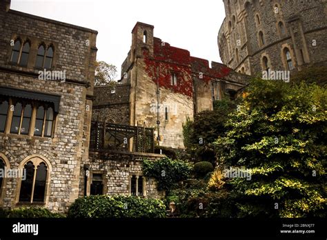 Detail Of Windsor Castle In Windsor England Stock Photo Alamy