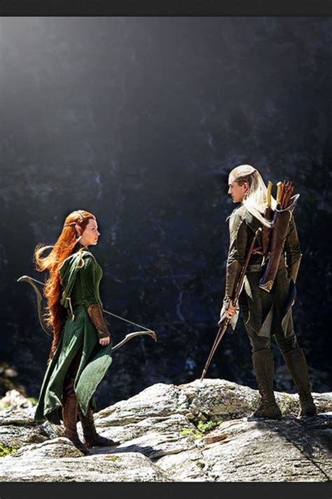 Legolas And Tauriel The Hobbit The Desolation Of Smaug Photo