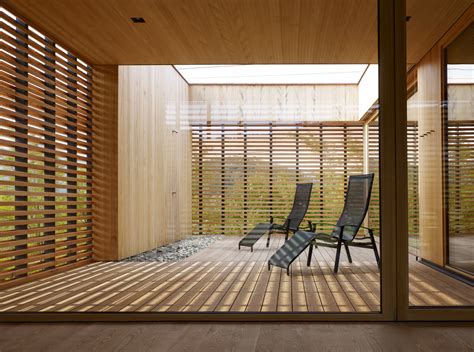 Project by bernardo bader architekten dornbirn, austria. Saunahaus | bernardobader.com