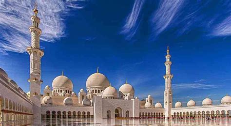 Sheikh Zayed Grand Mosque Abu Dhabi Explore Uae