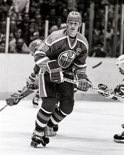 Wayne Gretzky Edmonton Oilers Editorial Stock Photo Image 42033178