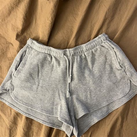 Brandy Melville Womens Grey Shorts Depop