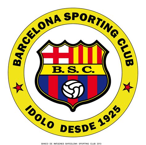 Logo Circular Barcelona Sporting Club Idolo Desde 1925 Imagenes De