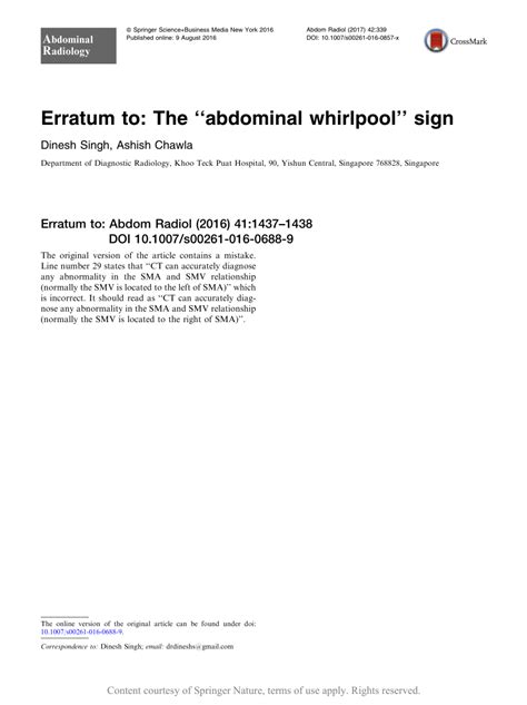 Erratum To The ‘‘abdominal Whirlpool Sign Request Pdf