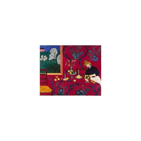 The dessert harmony in red? "Harmony in Red" by Henri Matisse | Oil Painting ...