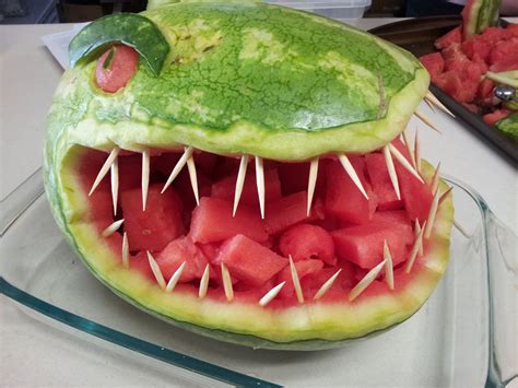 This Is The Alligator Fruit Bowl I Made Food Fruit Healthy Recipes