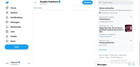 Deepika Padukone Deletes All Posts From Instagram Twitter Account