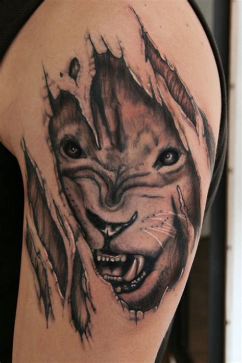 Japanese Lion Tattoos Art 247
