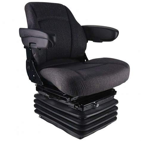 Massey Ferguson Tractor Mid Back Seat Gray Fabric Air Suspension S1999936