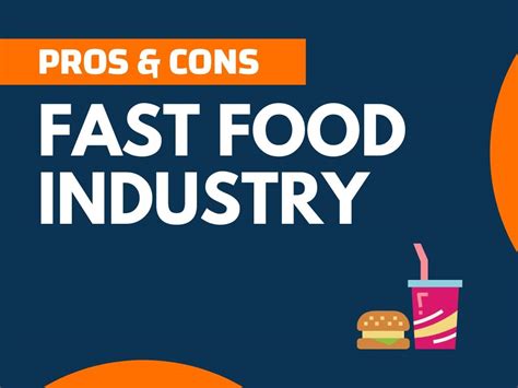 20 Pros And Cons Of Fast Food Industry Explained Thenextfind