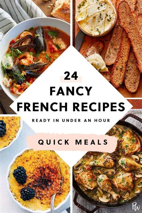 justin tell me who i gotta be for you to be with me. 24 Fancy French Recipes You Can Make in Under an Hour | French recipes dinner, French cooking ...