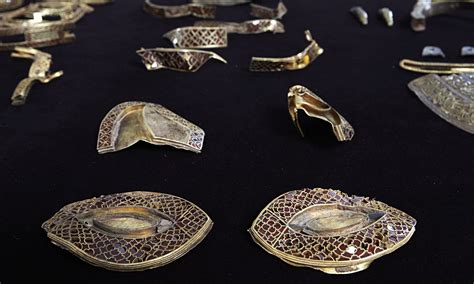 Staffordshire Hoard Of Anglo Saxon Gold Reassembled After 1300 Years