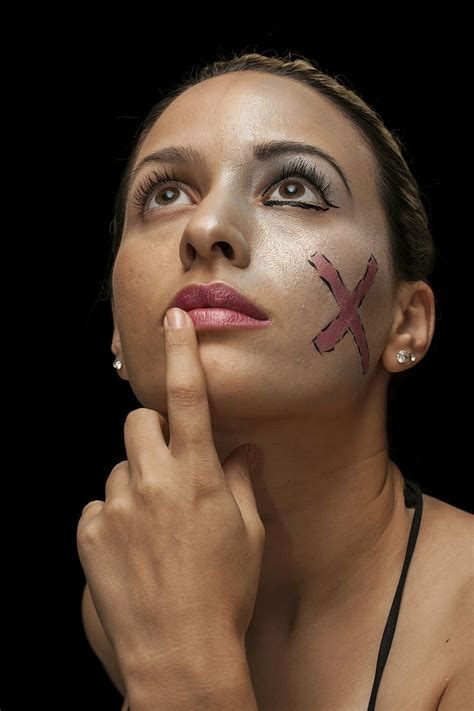 Hd Wallpaper Woman Holding Her Lips Women S Finger Exposure Model Beauty Wallpaper Flare