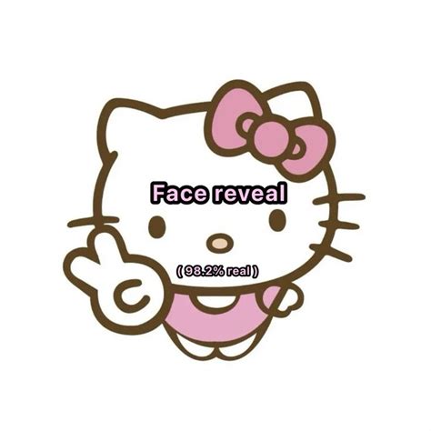 Real Hello Kitty Face Reveal Kitty