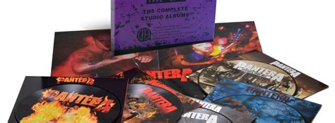 Pantera Detail The Complete Studio Albums 1990 2000 Picture Discs Box