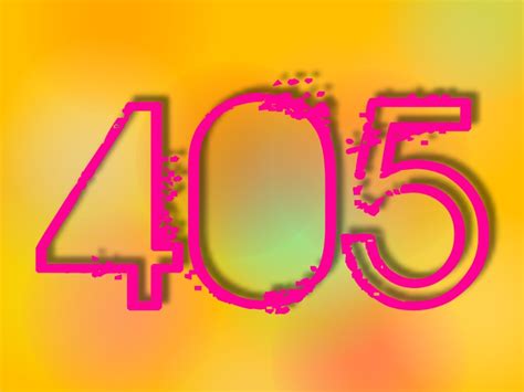 Numbers Number 405