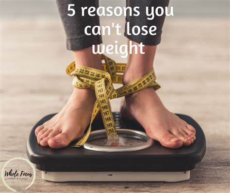 Why Cant I Lose Weight News Whole Focus