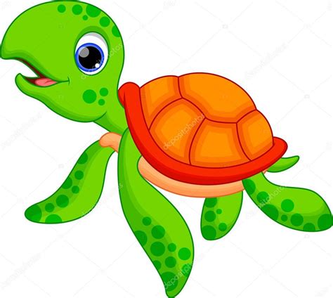 Turtle cartoon — Stock Vector © irwanjos2 #44313537