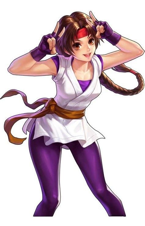 Yuri Sakazaki The King Of Fighters Female Character Design Game Character Character Concept