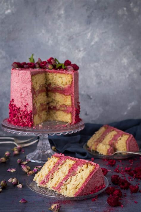 Raspberry Coconut And Lemon Layer Cake Domestic Gothess