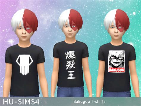 The Sims Resource Bakugou T Shirts