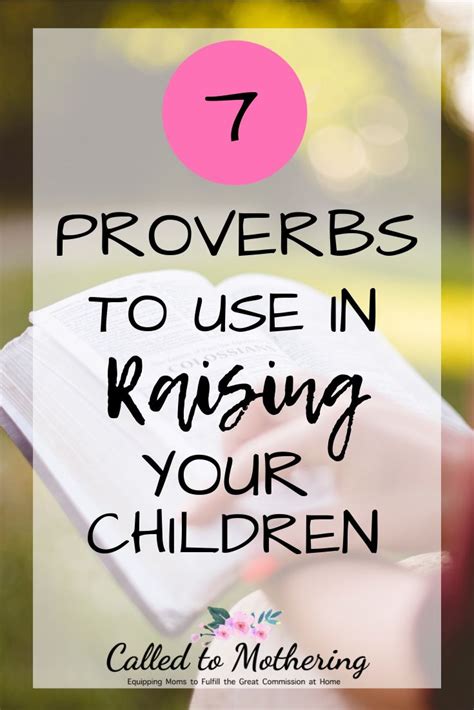 Seven proverbs from the Bible about parenting that will ...
