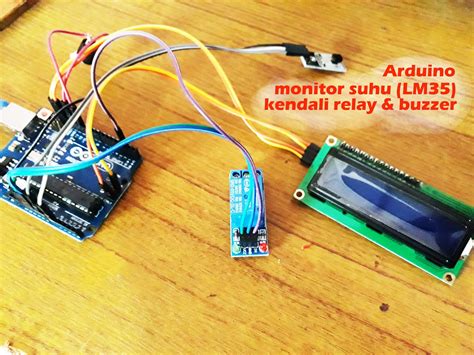 Penerapan Sensor Suhu Lm35 Menggunakan Arduino Dan Lcd Images And Photos Finder