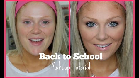 Quick And Easy Back To School Makeup Tutorial Youtube