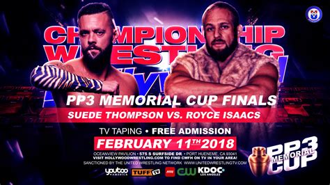 Pp3 Memorial Cup Finals Championship Wrestling From Hollywood