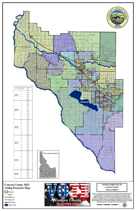 Canyon County Adopts New Precinct Map For Upcoming Primary Local News
