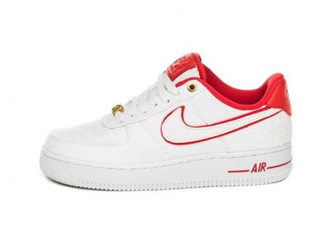 Кроссовки Nike Wmns Air Force 1 07 Lx White University Red White