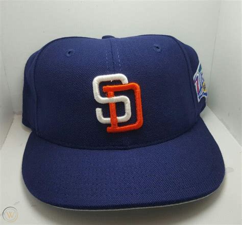 1998 San Diego Padres World Series Hat Vintage Fitted Hat Size 7 18