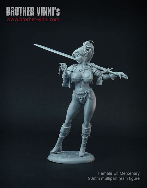 Female Elf Mercenary By Vinnipoo Hentai Foundry