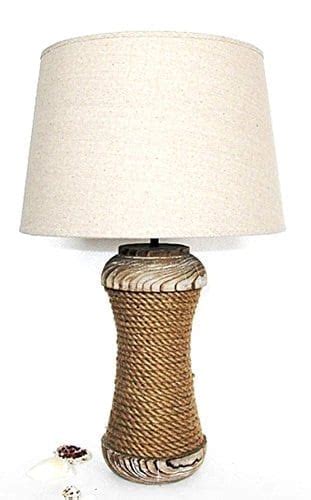 Nautical Themed Pier Rope Table Lamp