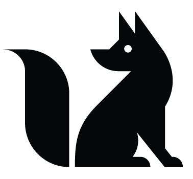 Logo for contemporary lifestyle, art and design website The Fox Is