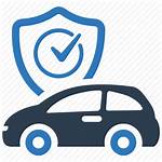 Insurance Icon Vehicle Protection Umbrella Icons Cut