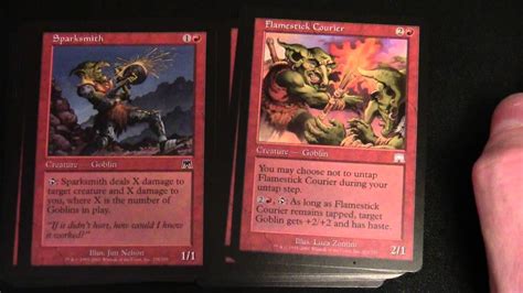 The gathering krenko goblin edh deck. Magic The Gathering - Scourge Theme Deck - Goblin Mob ...
