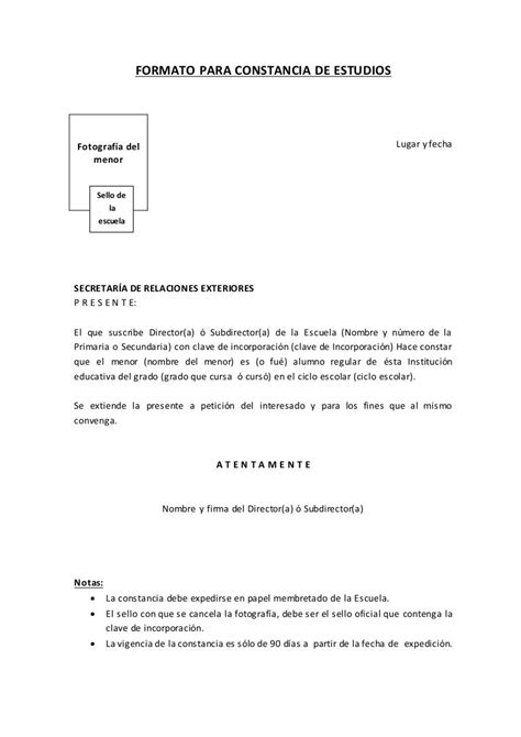 Ejemplo De Carta De Constancia De Estudios Nuevo Ejemplo Images And