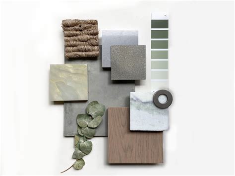 A Sophisticated Earthy Material Palette With Soft Natural Colours Raw